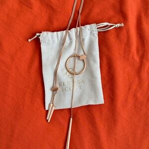 Kendra Scott Rose Gold Adjustable Statement Necklace